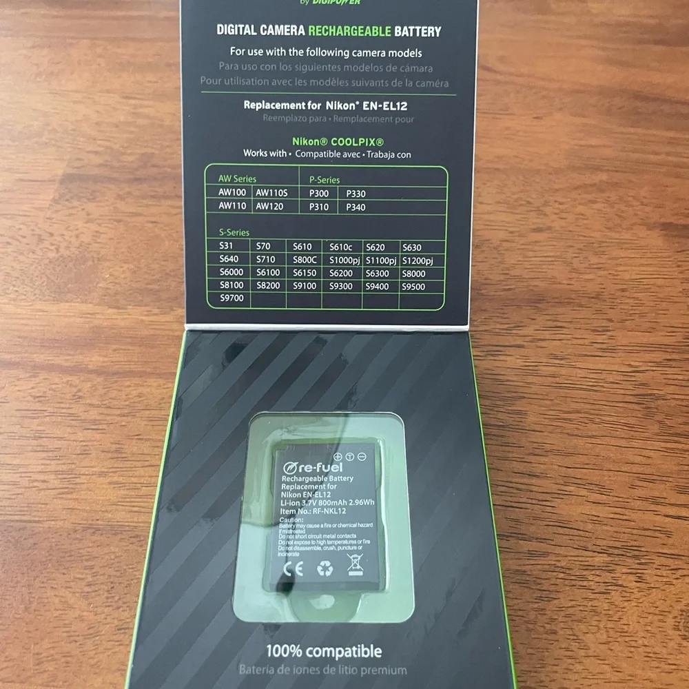 Nikon rechargeable batteries